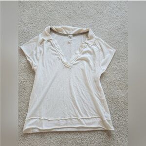 Free People White Top